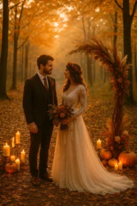 Cérémonie laïque automnale en Charente-Maritime – Nathalie Longefay Wedding