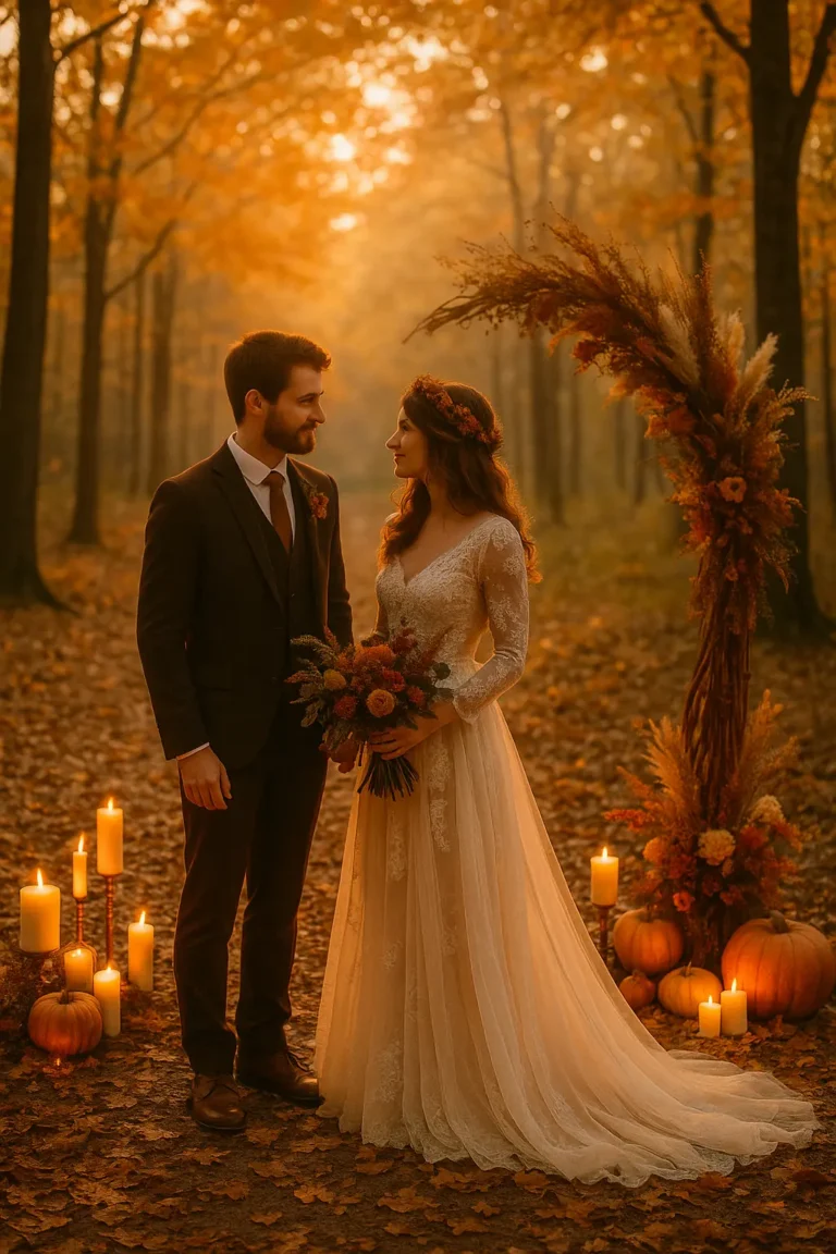 Cérémonie laïque automnale en Charente-Maritime – Nathalie Longefay Wedding