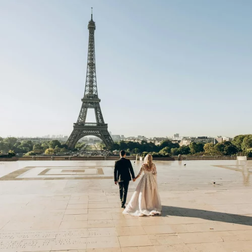 Wedding Planner Paris avec vu sur la tour Eiffel